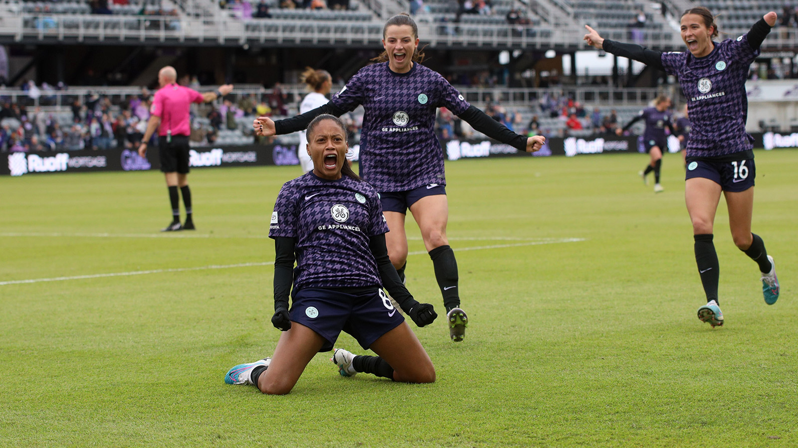 Angel City FC rallies for draw with two second half goals against Racing  Louisville FC